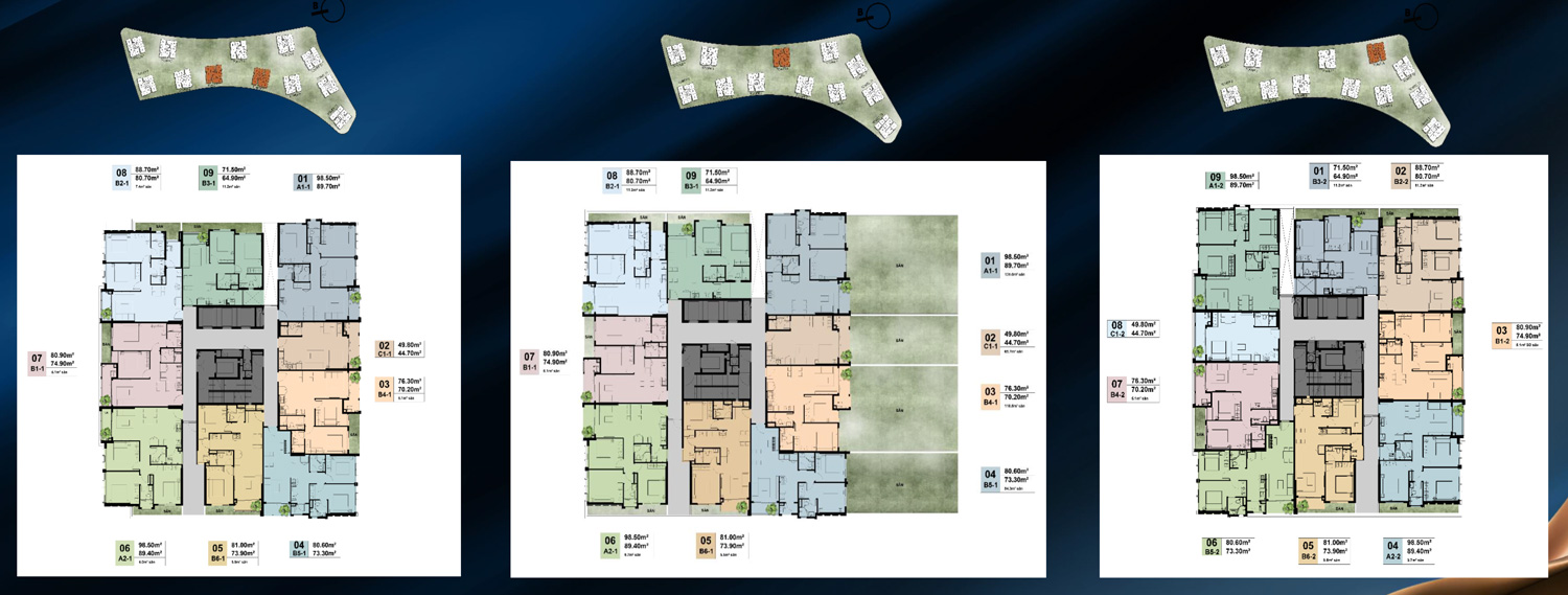 GARDEN DUPLEX (Tầng 1&2 - Tháp 5-7)