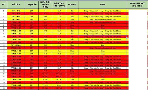 Giá bán The Prive 2026: Cơ hội đầu tư căn hộ cao cấp tại tâm điểm TP. Thủ Đức