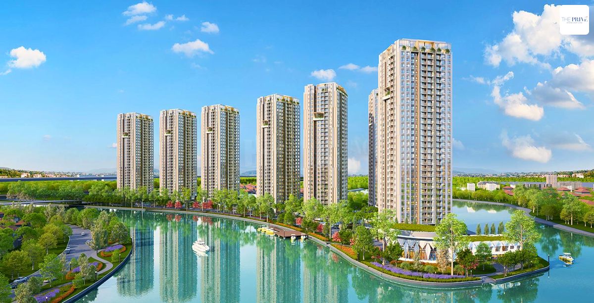 phoi canh the prive dat xanh